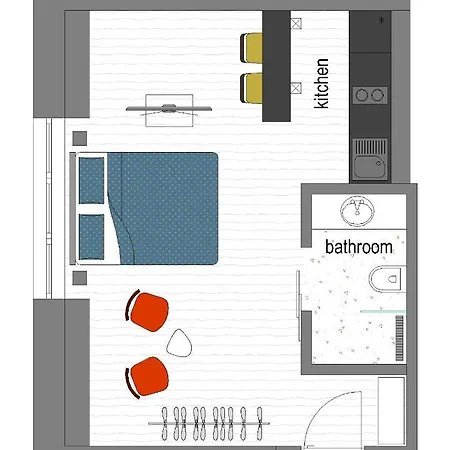 New G&p - Free Parking Апартаменти *
