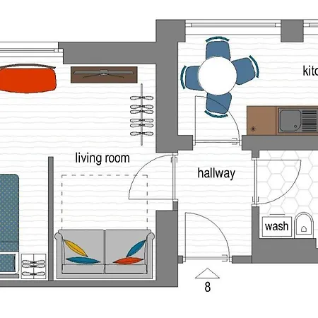 New G&p - Free Parking Apartment *